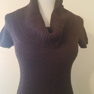 BCBG brown sweater dress